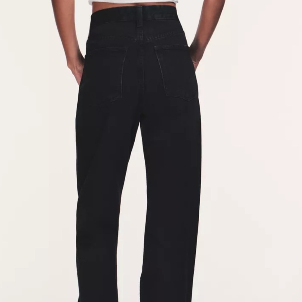 Zara High Waist Wide Leg Jeans - Picture 3 of 7